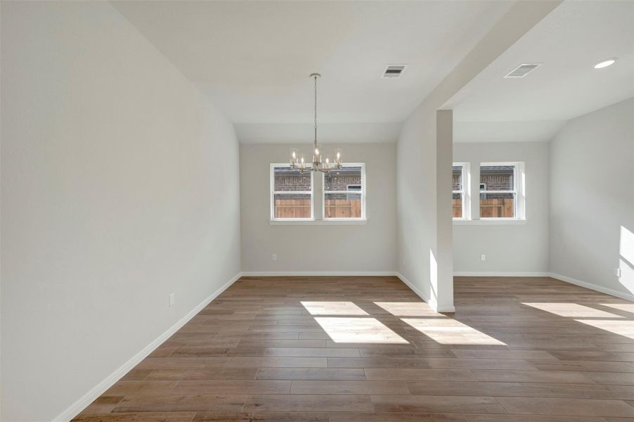 Spacious, unfurnished interior of a new home in Jordan Ranch - Terrace Collection, Fulshear (Image 18).