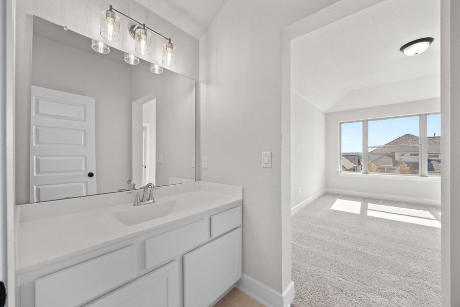 Furnished interior view inside a new home in Nolina - 60', Georgetown (Image 8).