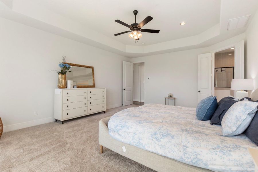 Furnished interior view inside a new home in Mostyn Manor Reserve, Magnolia (Image 29).