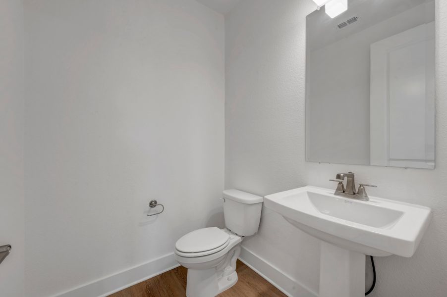 Furnished interior view inside a new home in Bridgewater, Midlothian (Image 12).