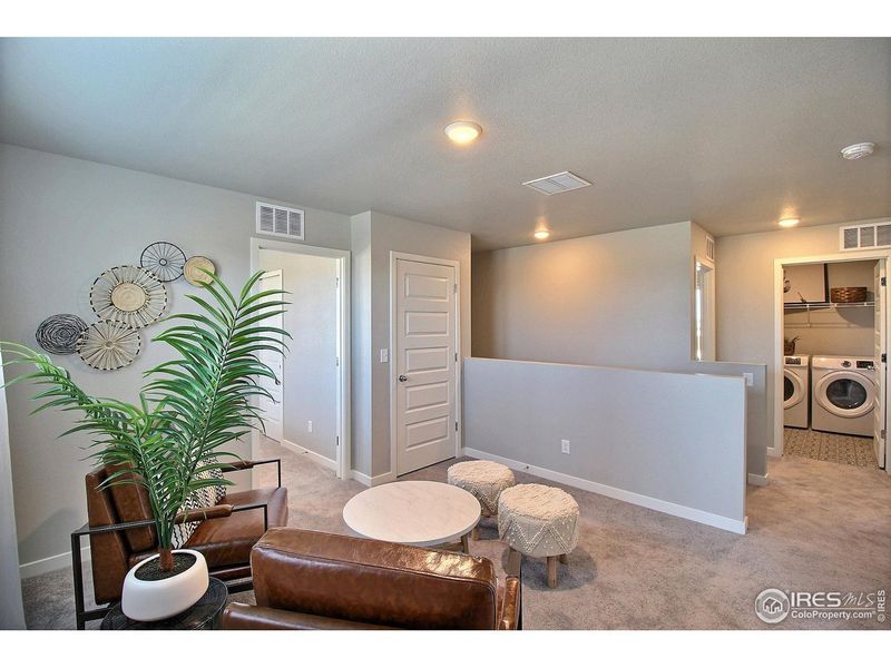 Furnished interior view inside a new home in Liberty Draw, Evans (Image 13).