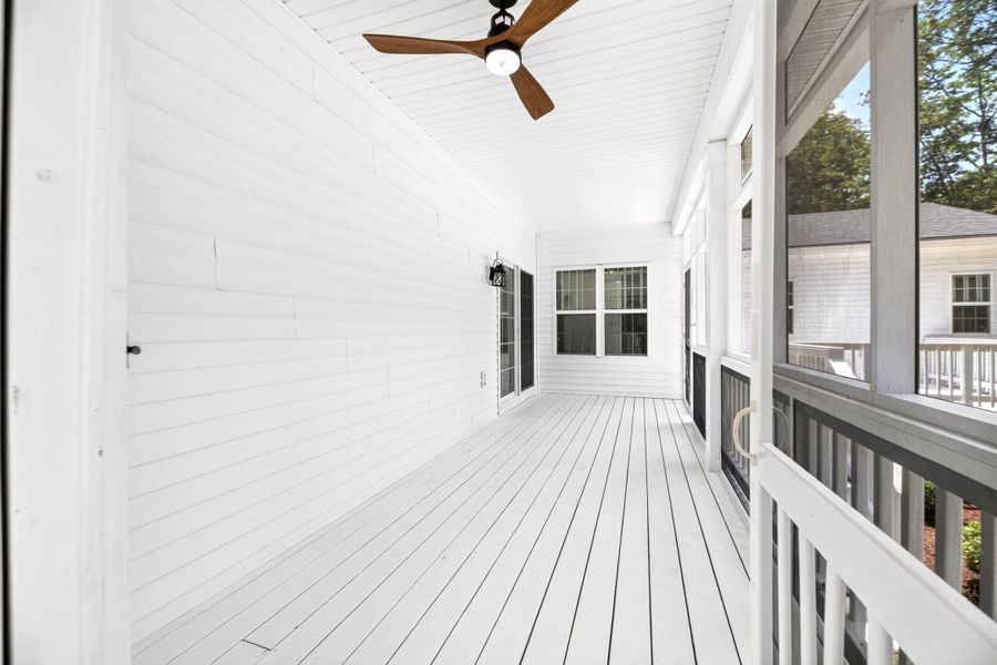 Exterior details and patio area of a home in , Elloree (Image 28).