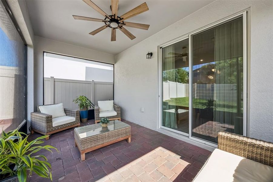 Exterior details and patio area of a home in Waterbrooke, Clermont (Image 20).