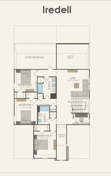 2nd floor plan