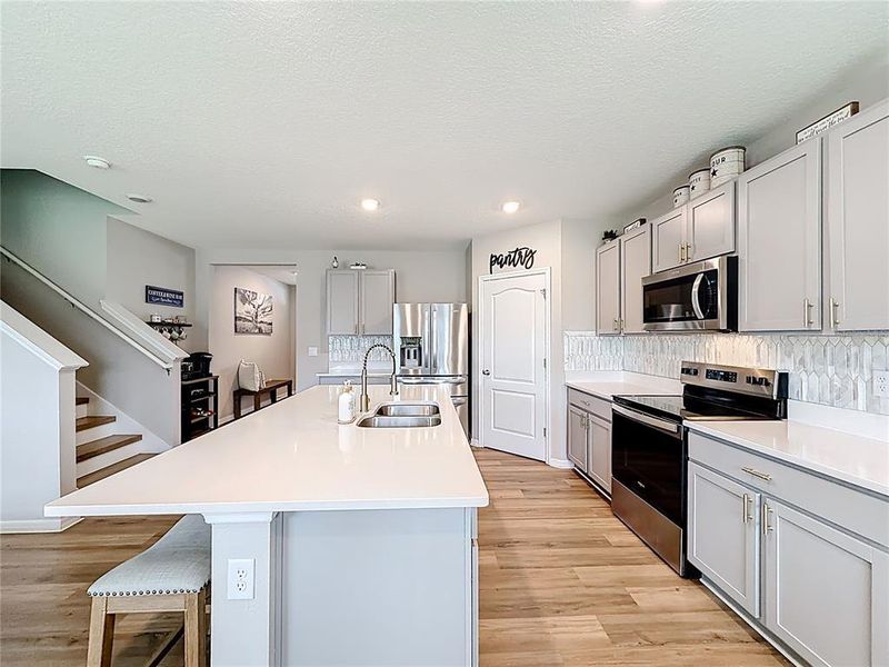 Furnished interior view inside a new home in Edgemont at Serenoa, Clermont (Image 45).