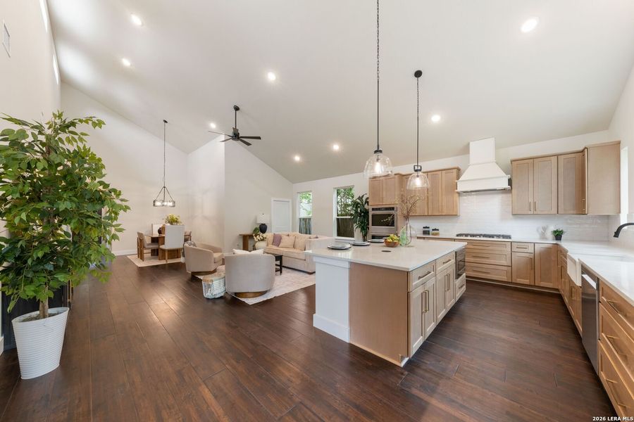 Furnished interior view inside a new home in , San Antonio (Image 6).