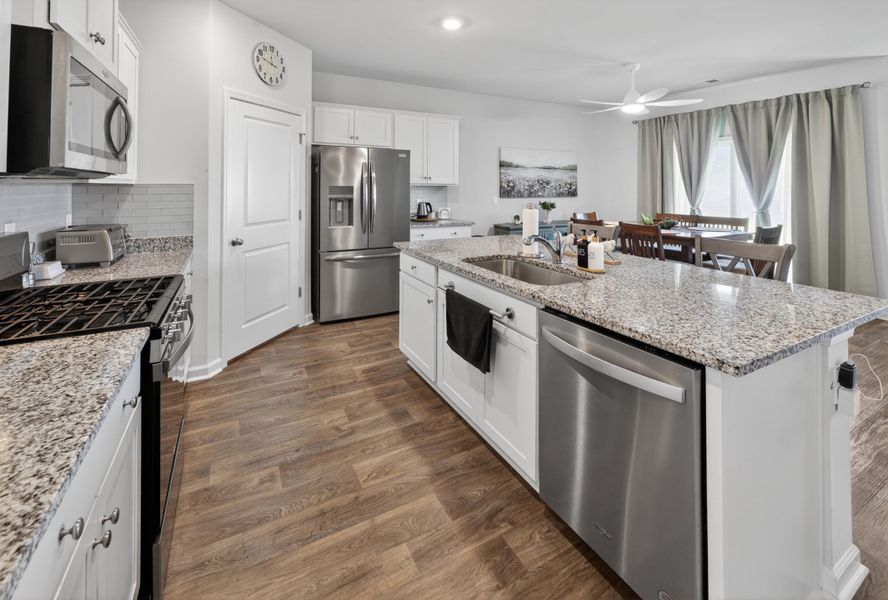 Furnished interior view inside a new home in Carolina Groves, Moncks Corner (Image 16).