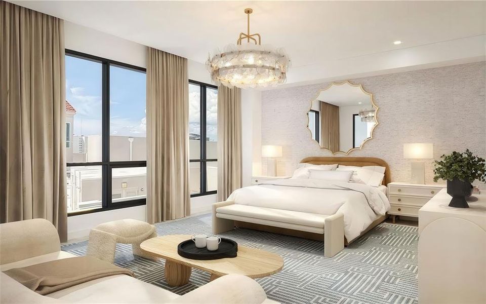 Furnished interior view inside a new home in , Sarasota (Image 3). Furnished interior view inside a new home in , Sarasota (Image 3).