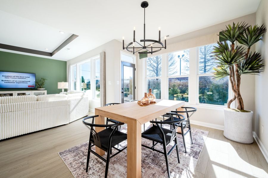Representative furnished interior of a home built from the Magnolia by Fischer Homes in Vista Hills, Louisville (Image 20).
