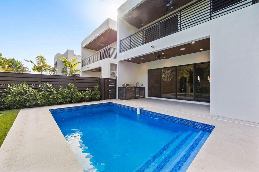 Exterior details and patio area of a home in , Fort Lauderdale (Image 31). Exterior details and patio area of a home in , Fort Lauderdale (Image 31).