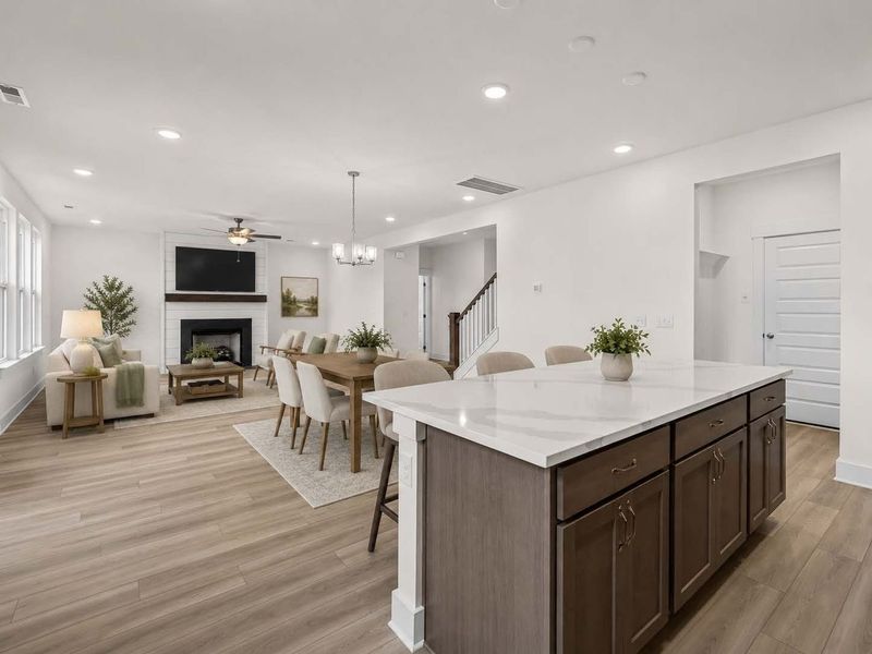 Furnished interior view inside a new home in Benders Cove, Mount Juliet (Image 17).