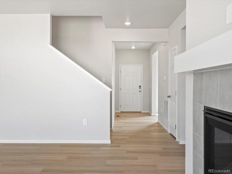 Spacious, unfurnished interior of a new home in Poudre Heights: The Alpine Collection, Windsor (Image 19).