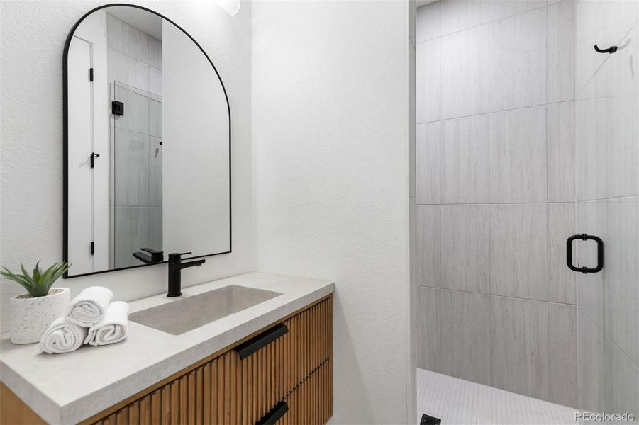 Furnished interior view inside a new home in , Colorado Springs (Image 35).