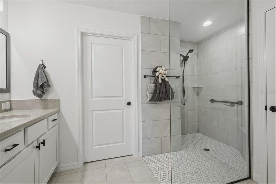 Furnished interior view inside a new home in , The Villages (Image 14).