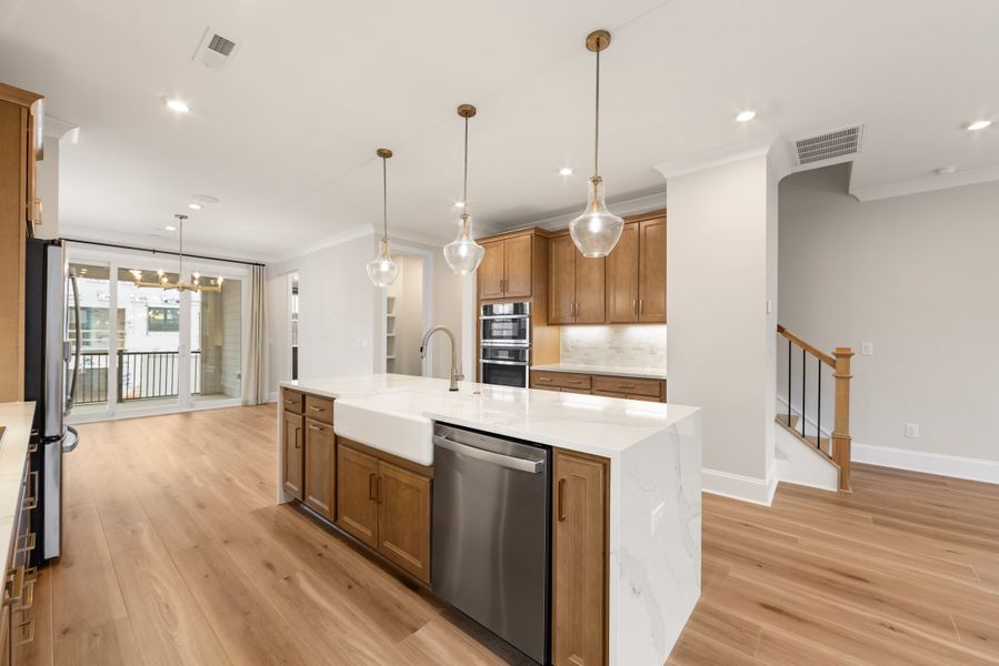 Furnished interior view inside a new home in Ascend, Charlotte (Image 11).