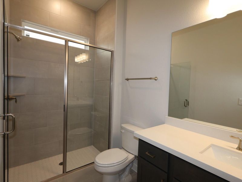 Furnished interior view inside a new home in Edgewood, Leander (Image 9). Furnished interior view inside a new home in Edgewood, Leander (Image 9).