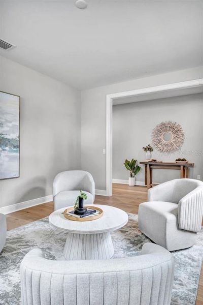 Furnished interior view inside a new home in , Tampa (Image 4).