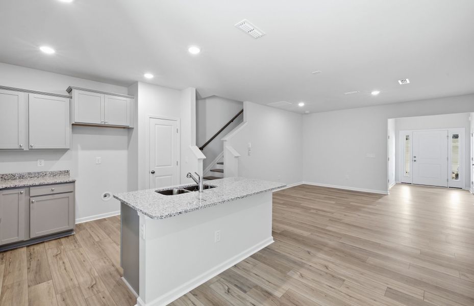 Furnished interior view inside a new home in Cambria, Garner (Image 16).