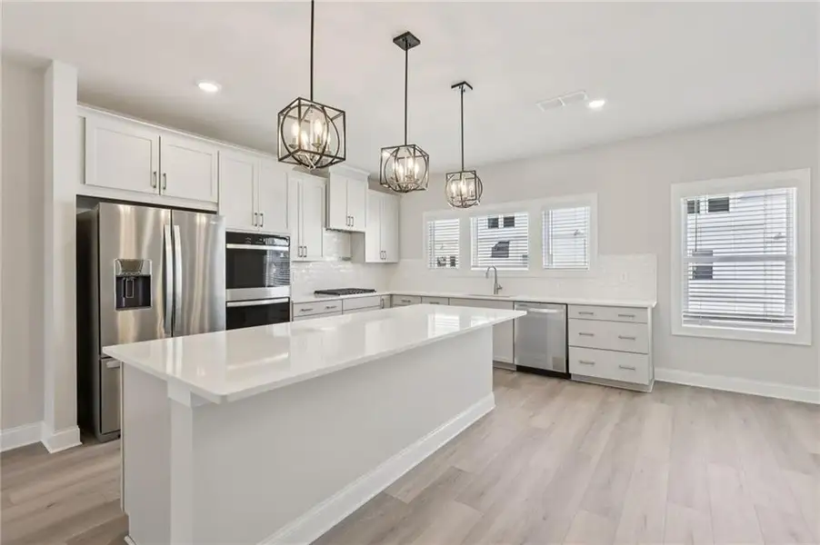 Furnished interior view inside a new home in , Lawrenceville (Image 10).