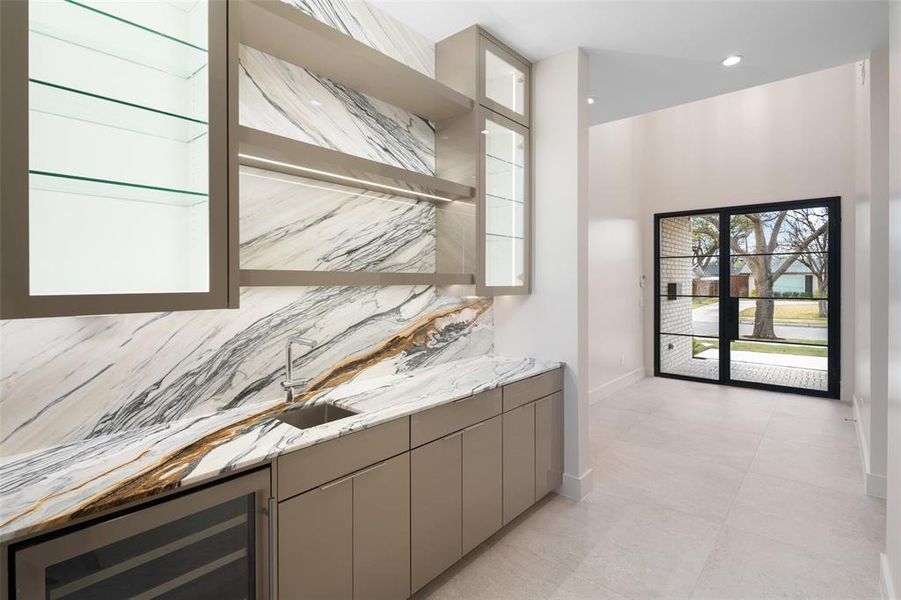 Furnished interior view inside a new home in , Dallas (Image 4).