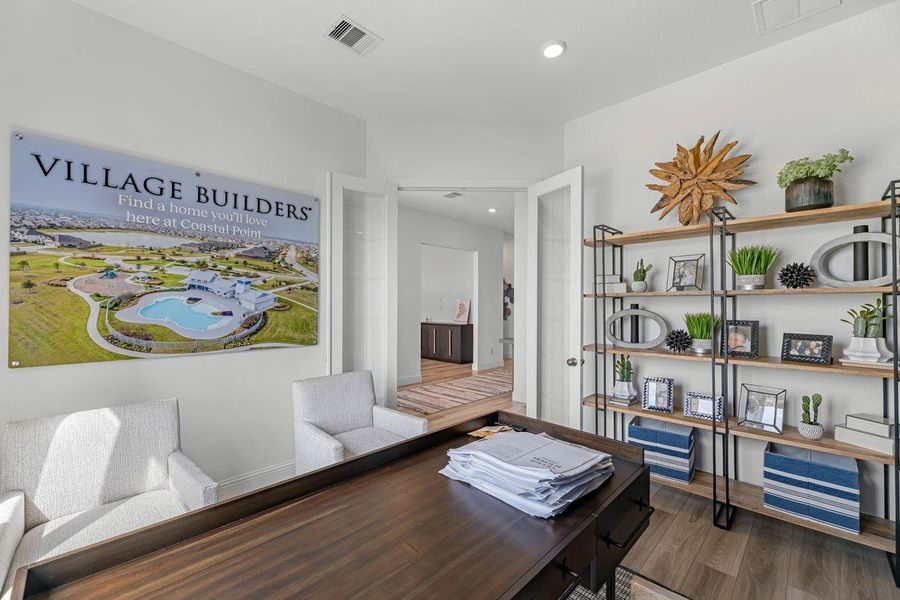 Furnished interior view inside a new home in , League City (Image 21).