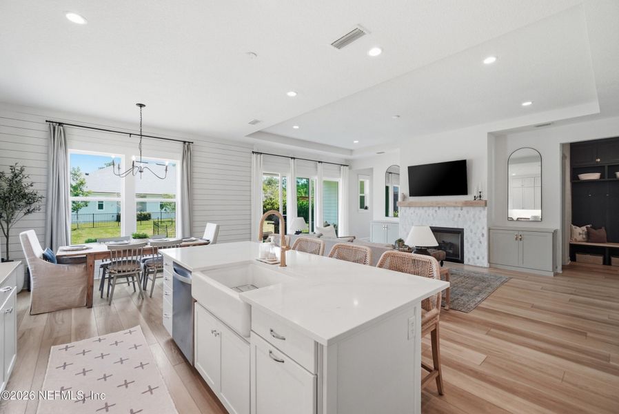 Furnished interior view inside a new home in , Ponte Vedra (Image 5).