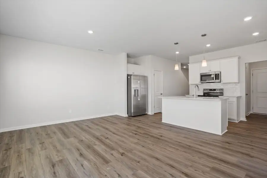 Spacious, unfurnished interior of a new home in West Main Townhomes, Sanford (Image 16). Spacious, unfurnished interior of a new home in West Main Townhomes, Sanford (Image 16).