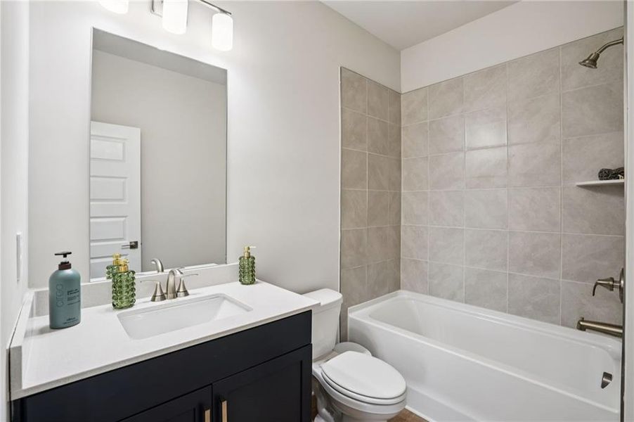 Furnished interior view inside a new home in Hemingway - Reserve Series, Cumming (Image 33).