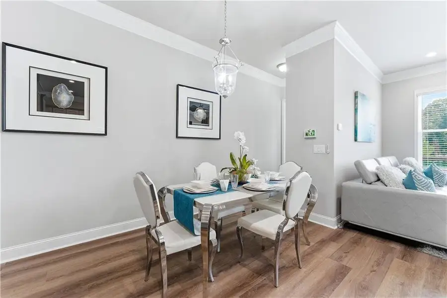 Furnished interior view inside a new home in , Decatur (Image 14).