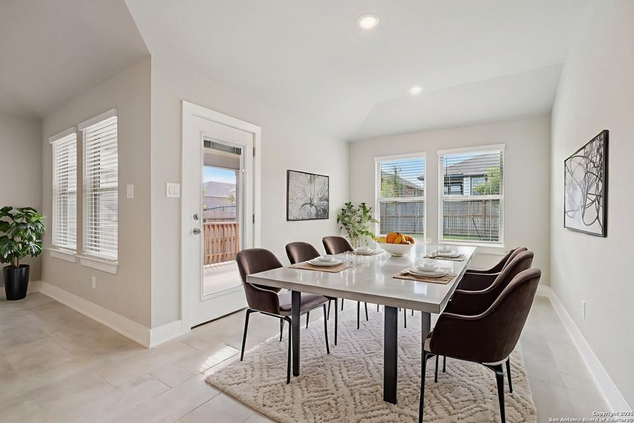 Furnished interior view inside a new home in Scenic Crest - Premier Series, Boerne (Image 11).