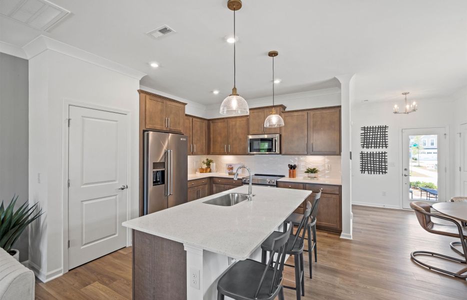 Representative furnished interior of a home built from the Palomino by Pulte Homes in Pringle Towns, Charlotte (Image 69).