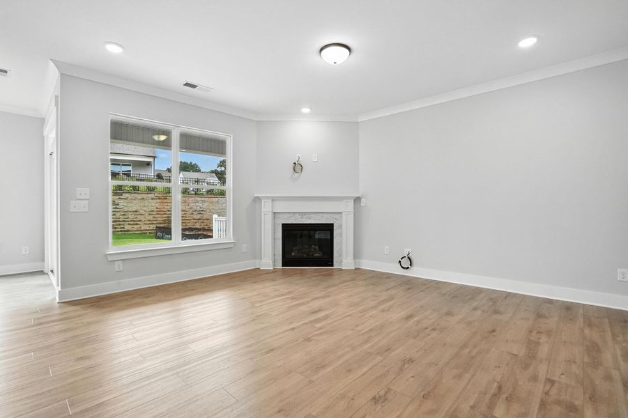 Spacious, unfurnished interior of a new home in Villas at Prestwick, Mooresville (Image 15).