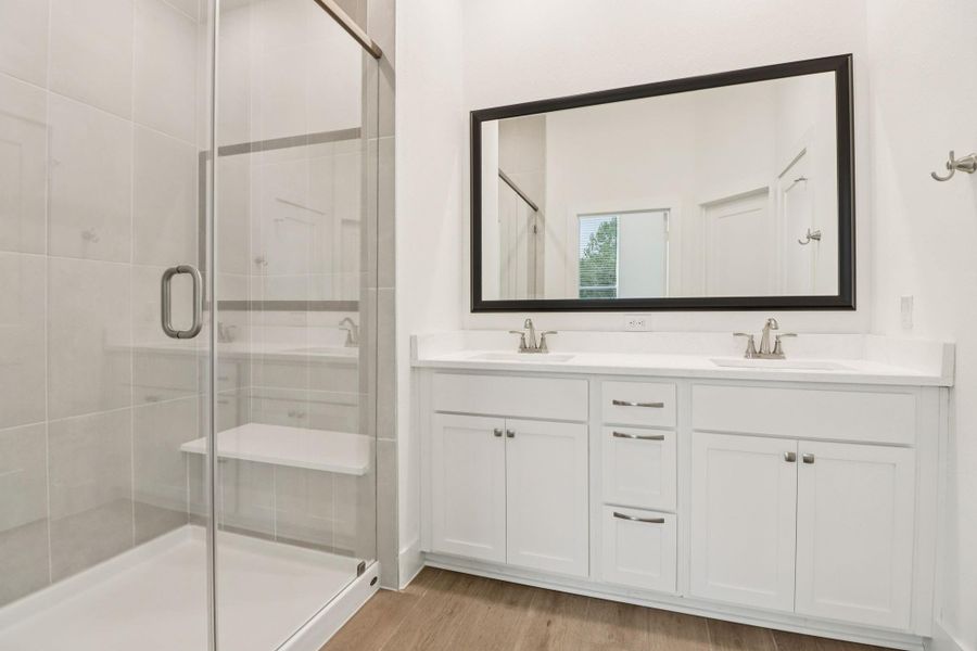 Furnished interior view inside a new home in Kresston, Montgomery (Image 10).