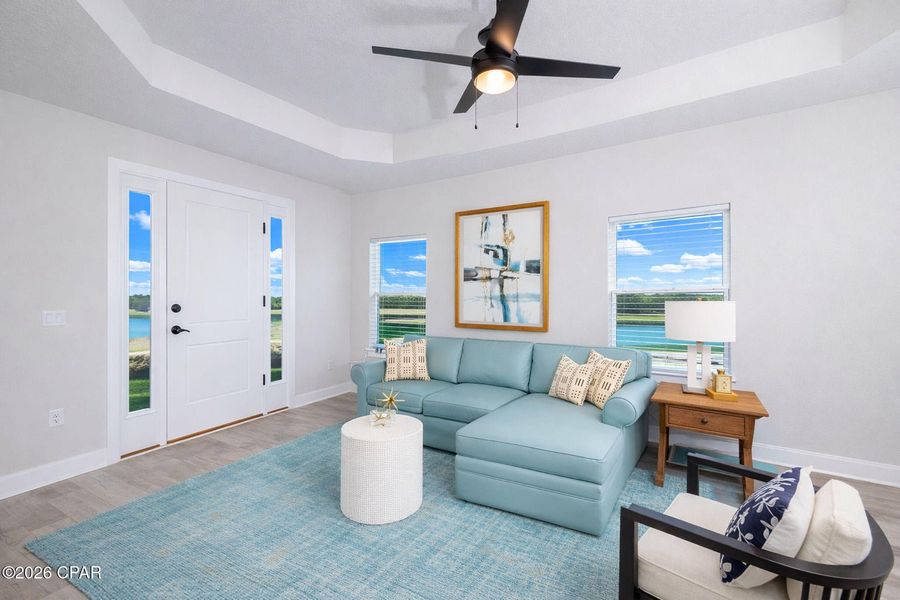 Furnished interior view inside a new home in Parkbrook, Panama City (Image 13).