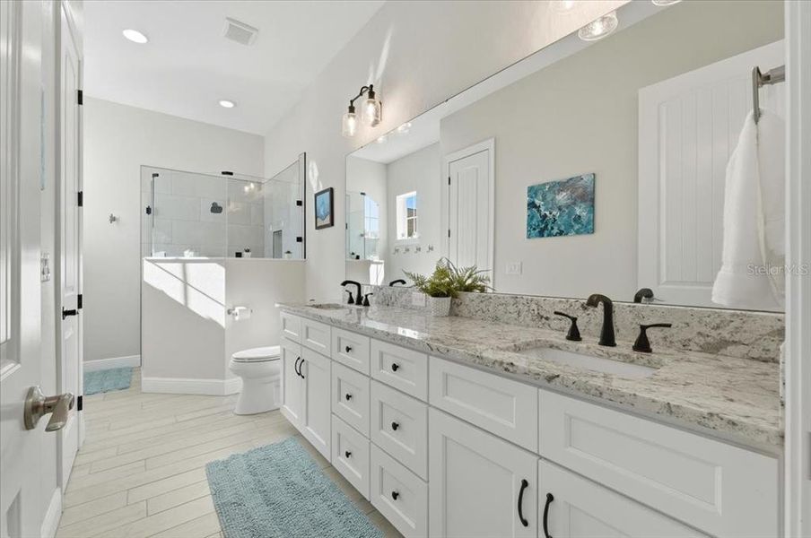 Furnished interior view inside a new home in , Polk City (Image 18).