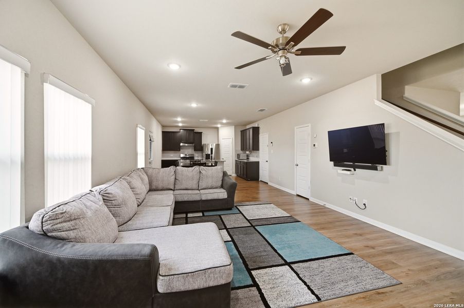 Furnished interior view inside a new home in Winding Brook, San Antonio (Image 30).