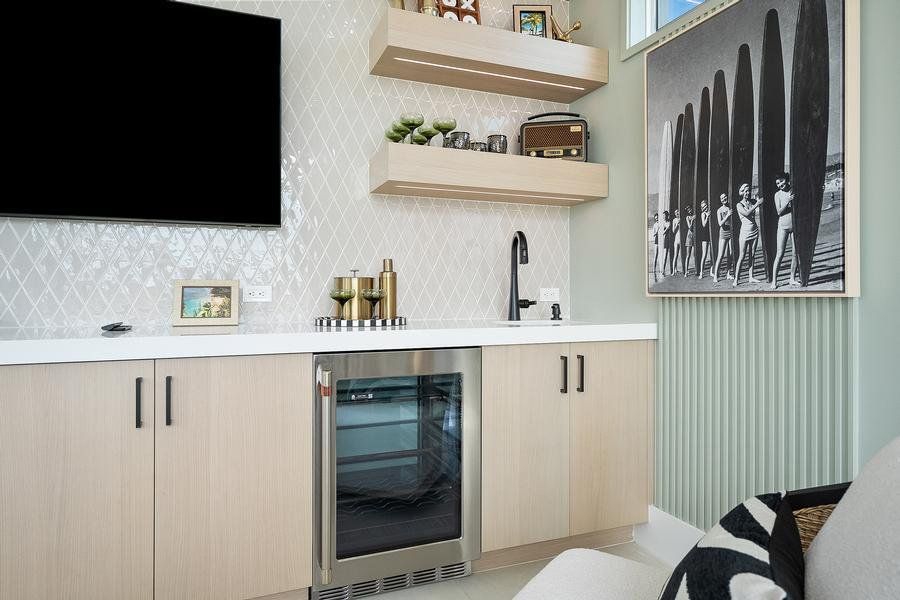 Representative furnished interior of a home built from the Riviera by GHO Homes in The Reserve at Grand Harbor, Vero Beach (Image 91).