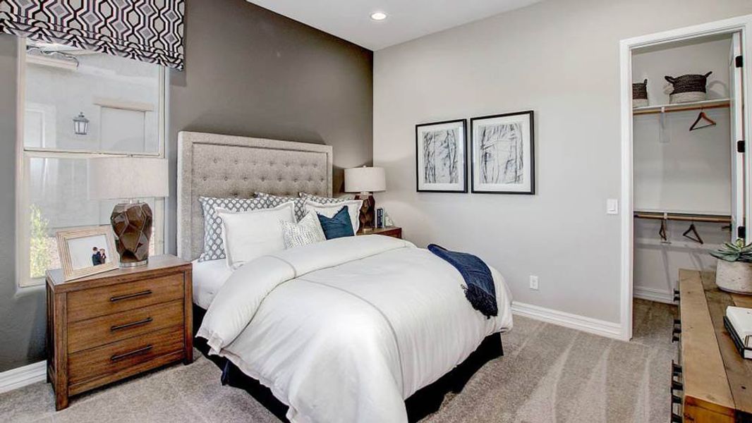 Representative furnished interior of a home built from the Appaloosa by Taylor Morrison in Victory at Verrado Venture II Collection 55+, Buckeye (Image 18).