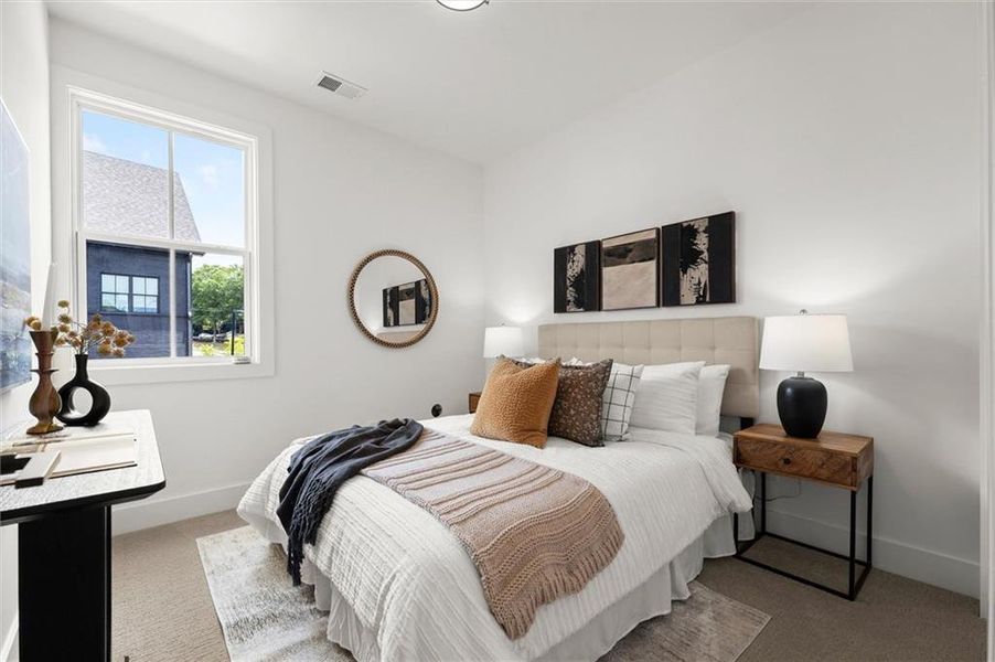 Furnished interior view inside a new home in The Gathering – Alpharetta, Alpharetta (Image 36).