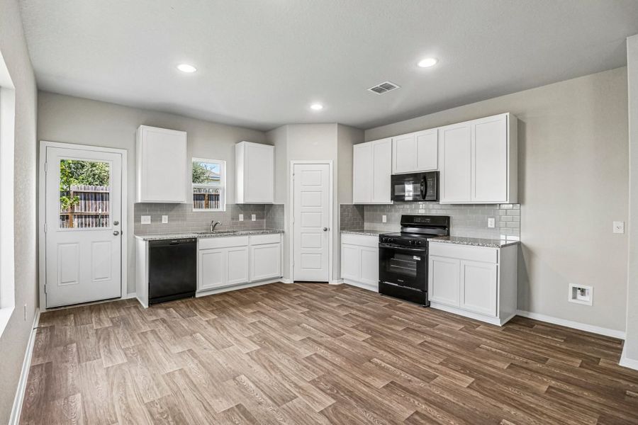 Furnished interior view inside a new home in Applewhite Meadows, San Antonio (Image 6).