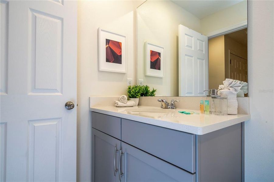 Furnished interior view inside a new home in Solara Resort, Kissimmee (Image 4).