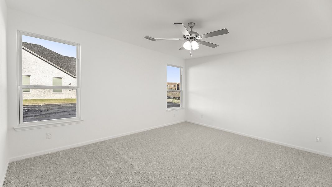 Spacious, unfurnished interior of a new home in Waterscape, Royse City (Image 22). Spacious, unfurnished interior of a new home in Waterscape, Royse City (Image 22).