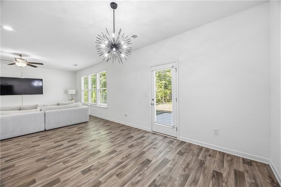 Spacious, unfurnished interior of a new home in , Griffin (Image 23).