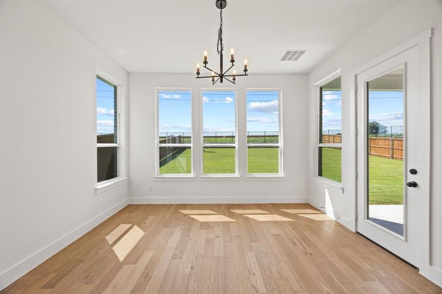 Spacious, unfurnished interior of a new home in Chatham Reserve, Providence Village (Image 25).