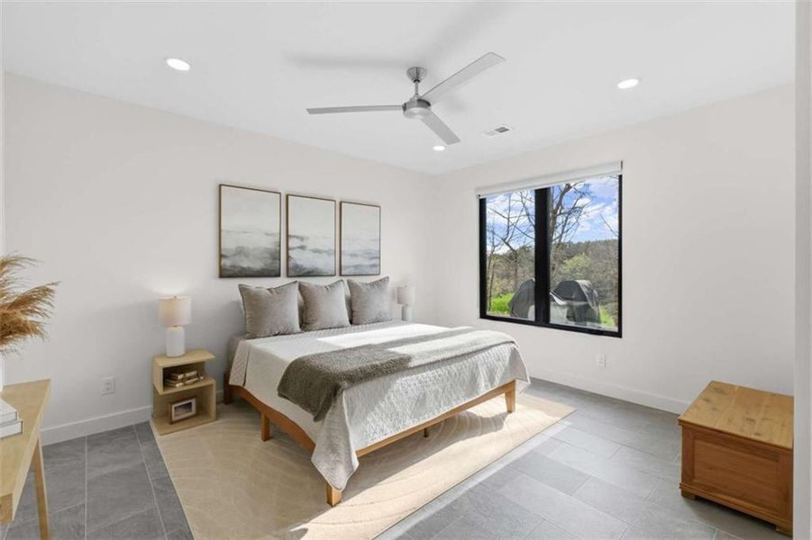 Furnished interior view inside a new home in , Talking Rock (Image 17).