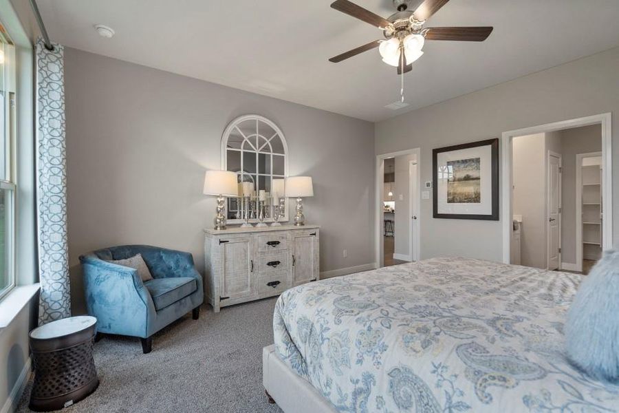 Furnished interior view inside a new home in , Justin (Image 18).