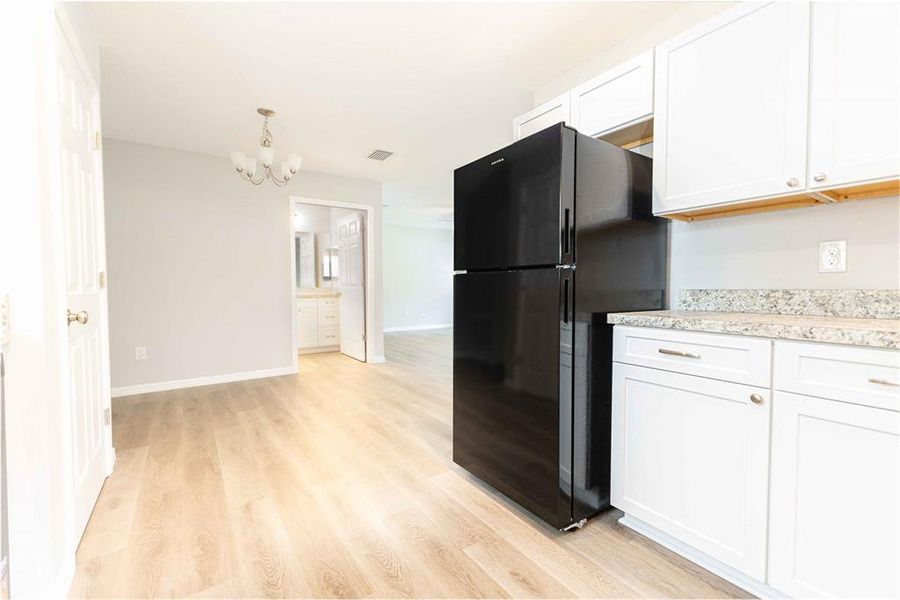 Furnished interior view inside a new home in , Bushnell (Image 8).