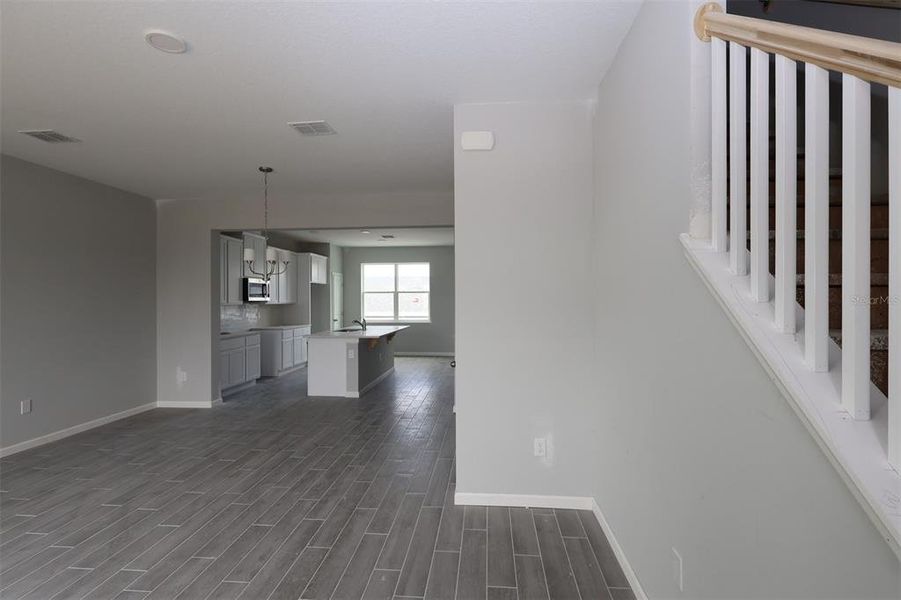 Spacious, unfurnished interior of a new home in Tribute at Ovation, Winter Garden (Image 15). Spacious, unfurnished interior of a new home in Tribute at Ovation, Winter Garden (Image 15).