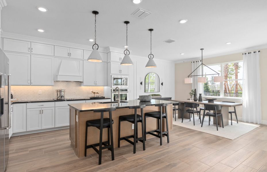 Furnished interior view inside a new home in The Estates at Nona Sound, Orlando (Image 6).