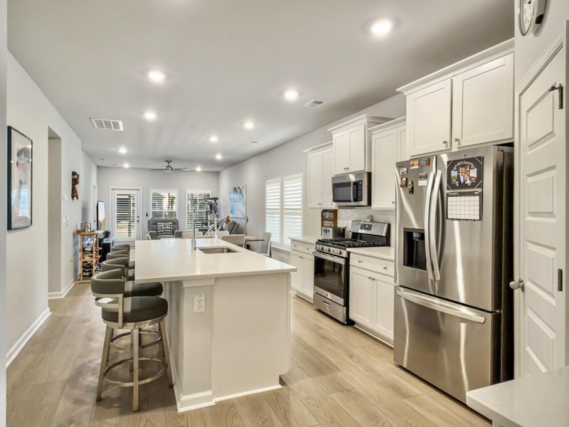 Furnished interior view inside a new home in , Summerville (Image 30).